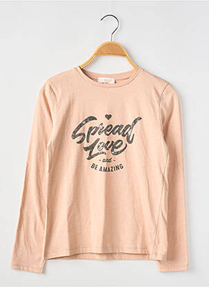 Tricou roz PLEASE fată