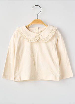 Top bej LES PETITES CHOSES fată