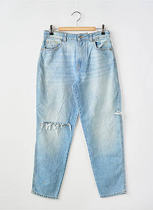 Blugi cu croială dreaptă albastru PLEASE fată