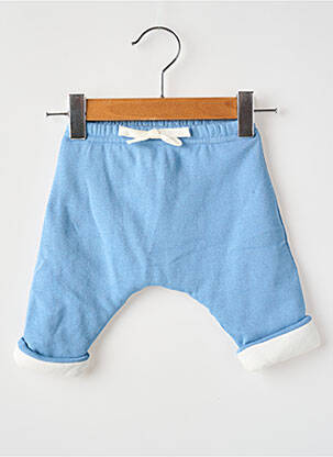 Sarouel talie elastică talie elastică albastru PETIT BATEAU băiat