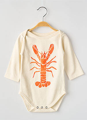Body de lenjerie serigrafie portocalie MAISON LABICHE copil
