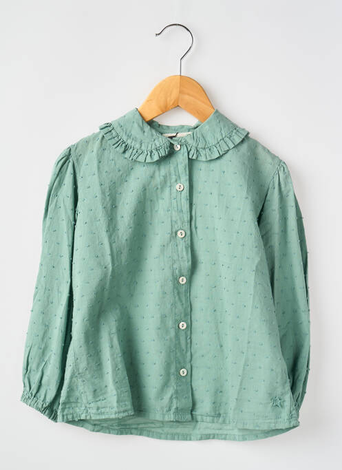 Cămașă verde TOCOTO VINTAGE fată