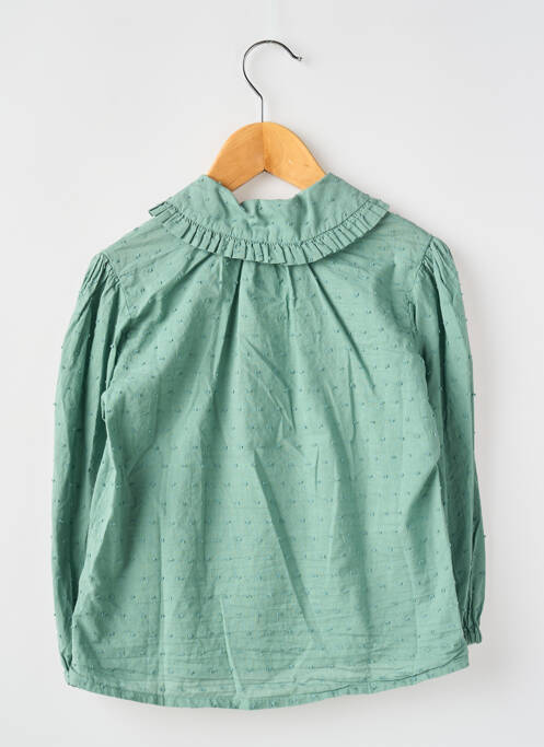 Cămașă verde TOCOTO VINTAGE fată