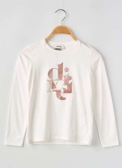 Top alb DIXIE fată
