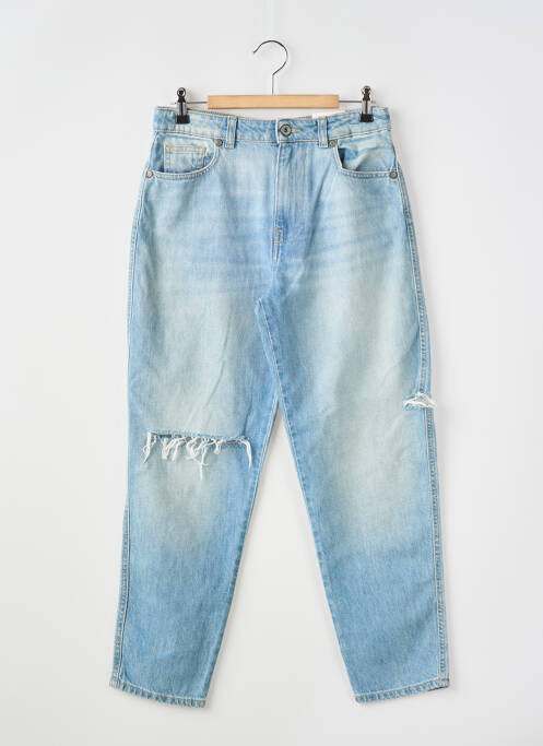 Blugi cu croială dreaptă albastru PLEASE fată