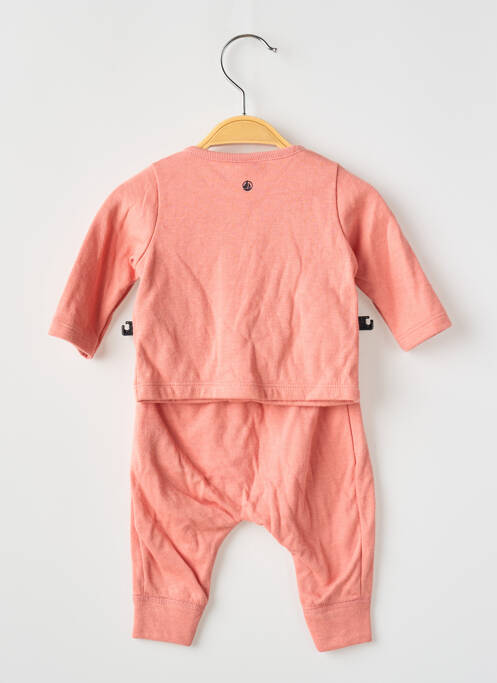 Set pantaloni portocaliu PETIT BATEAU fată