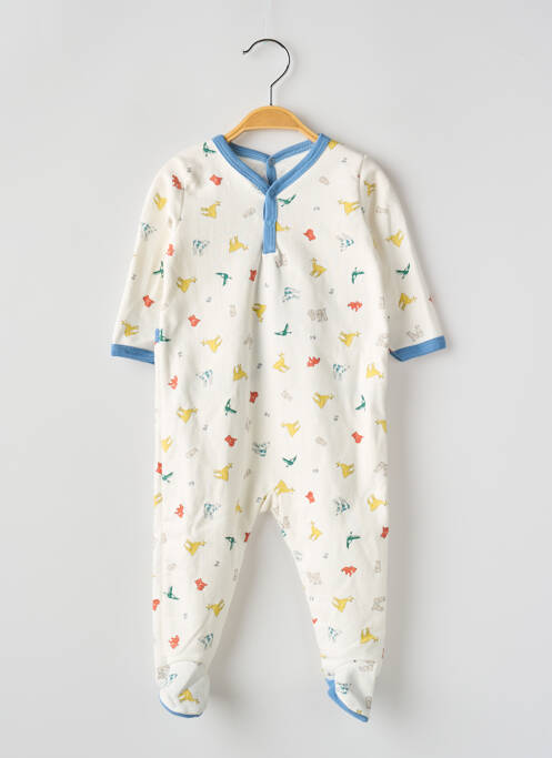 Pijama alb PETIT BATEAU copil