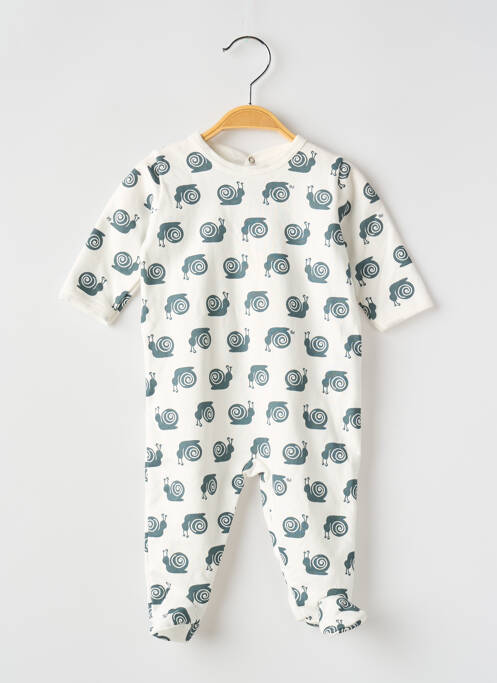 Pijama alb PETIT BATEAU băiat