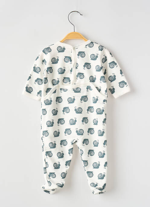 Pijama alb PETIT BATEAU băiat