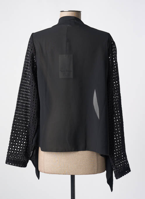 Vestă cu mâneci lungi negru PAUL BRIAL femeie