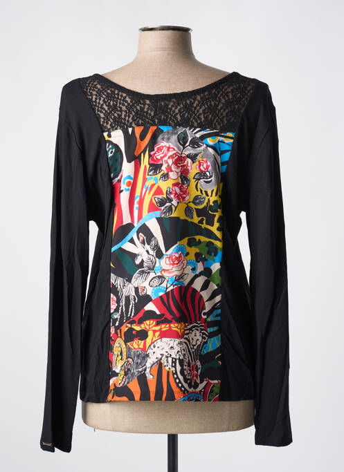 Vestă cu mâneci lungi negru MALOKA femeie