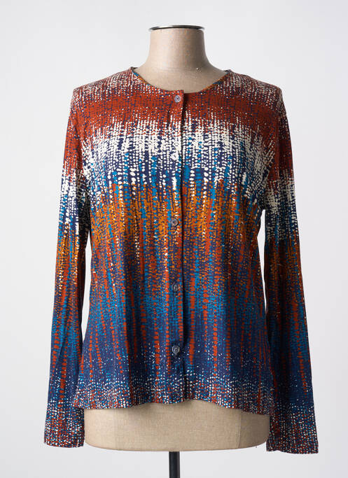 Vestă cu mâneci lungi albastru POUSSIERE D'ETOLE femeie