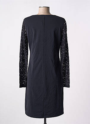 Rochie scurtă mâneci lungi mâneci lungi negru MALOKA femeie