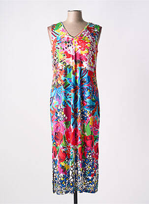 Rochie lungă roșu MALOKA femeie