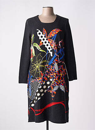 Rochie midi negru IMPULSION femeie