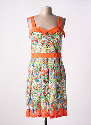 Rochie midi portocaliu PAUL BRIAL femeie