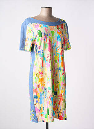 Rochie midi albastru PAUL BRIAL femeie