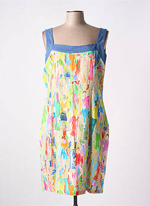 Rochie midi albastru PAUL BRIAL femeie