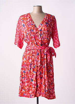 Rochie midi roșu PAUL BRIAL femeie