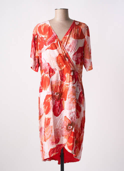 Rochie midi portocaliu PAUL BRIAL femeie