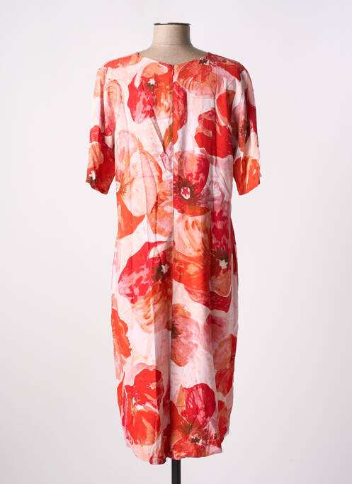 Rochie midi portocaliu PAUL BRIAL femeie