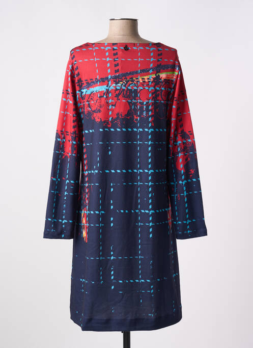 Rochie midi albastru MALOKA femeie