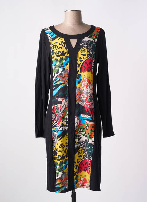 Rochie midi negru MALOKA femeie