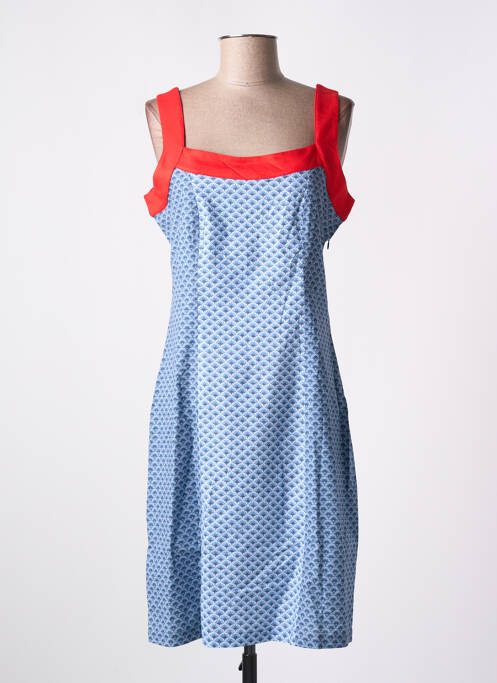 Rochie midi albastru PAUL BRIAL femeie