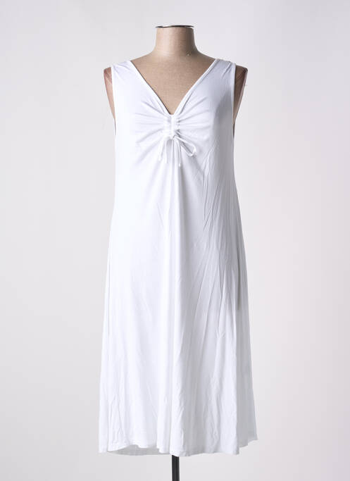 Rochie midi alb MALOKA femeie