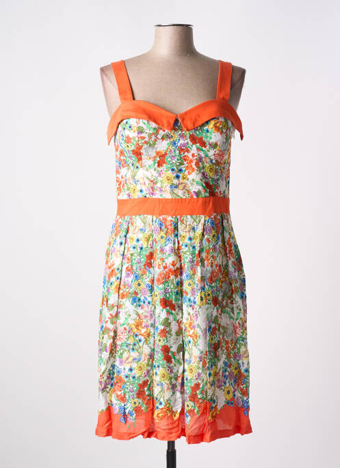 Rochie midi portocaliu PAUL BRIAL femeie