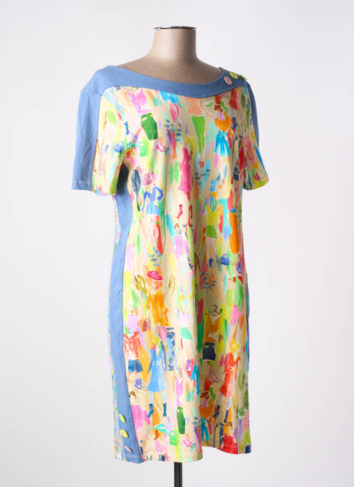 Rochie midi albastru PAUL BRIAL femeie