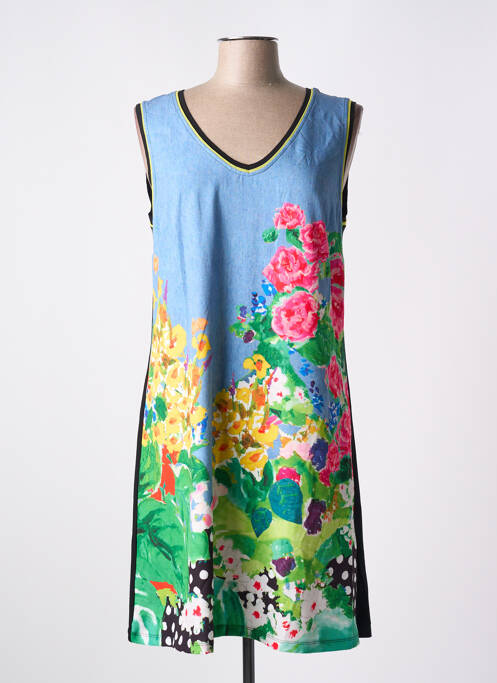 Rochie scurtă albastru MALOKA femeie