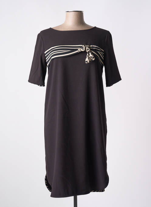 Rochie midi negru PAUL BRIAL femeie