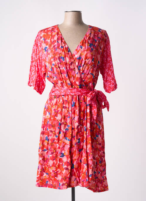 Rochie midi roșu PAUL BRIAL femeie