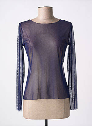 Top albastru POUSSIERE D'ETOLE femeie