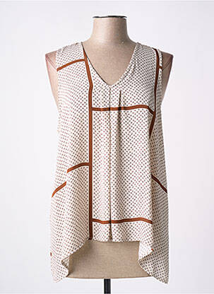 Top maro POUSSIERE D'ETOLE femeie