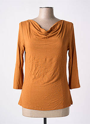 Tricou mâneci 3/4 mâneci 3/4 portocalie SURKANA femeie