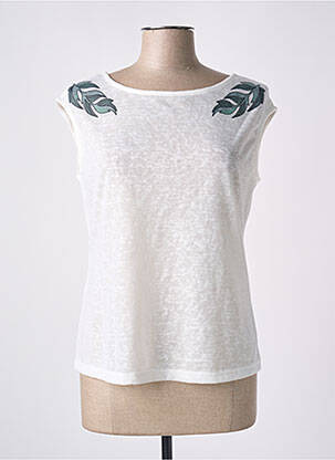 Tricou alb PAUL BRIAL femeie