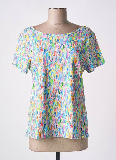 Tricou albastru MALOKA femeie