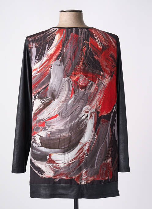 Tunică mâneci lungi negru IMPULSION femeie