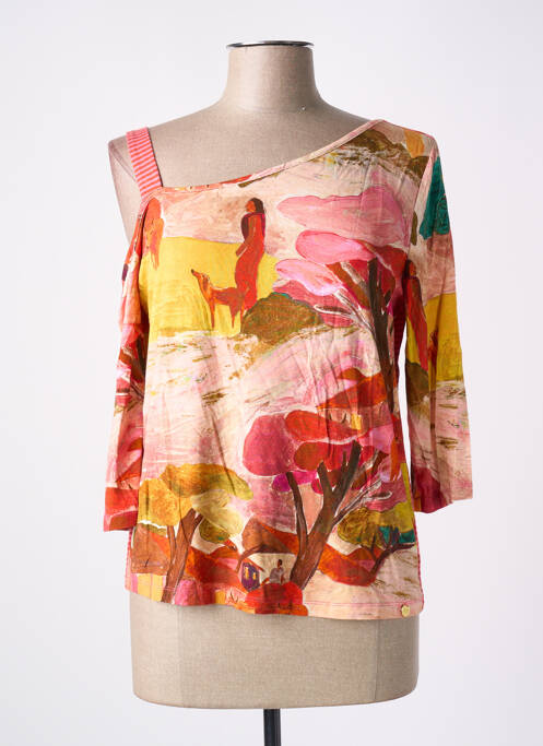 Tricou roz PAUL BRIAL femeie