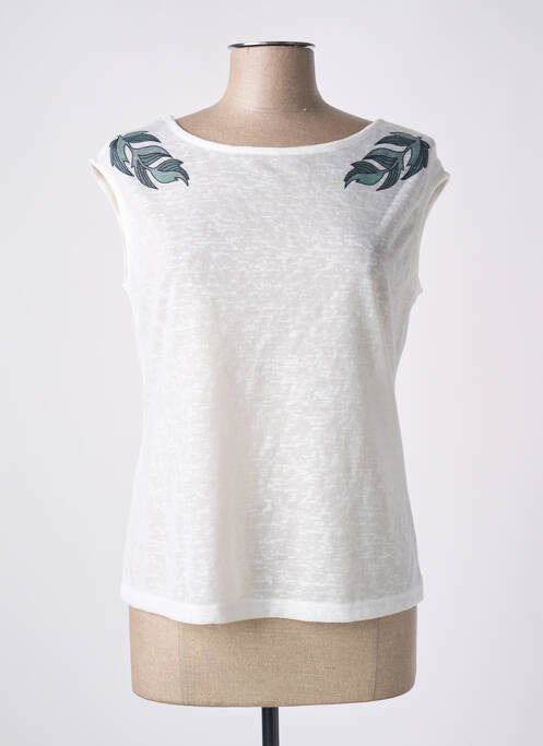 Tricou alb PAUL BRIAL femeie