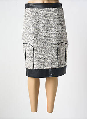 Fustă midi gri MERI & ESCA femeie