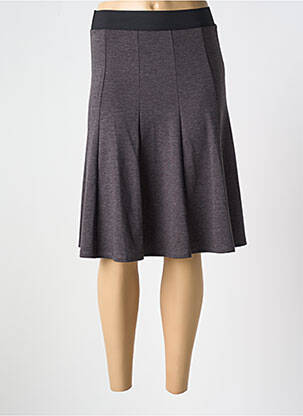 Fustă midi gri POUSSIERE D'ETOLE femeie