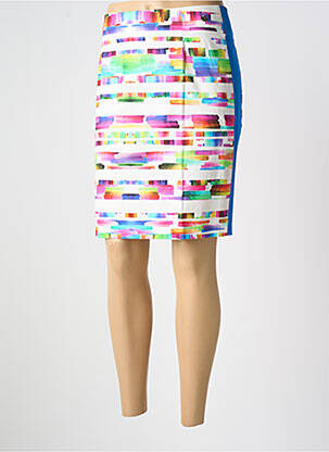 Fustă midi albastru PAUL BRIAL femeie