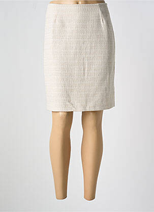 Fustă midi bej POUSSIERE D'ETOLE femeie