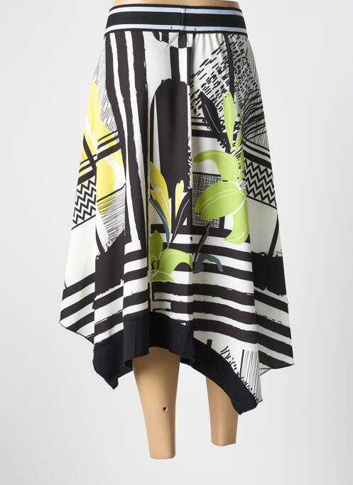 Fustă midi negru MALOKA femeie