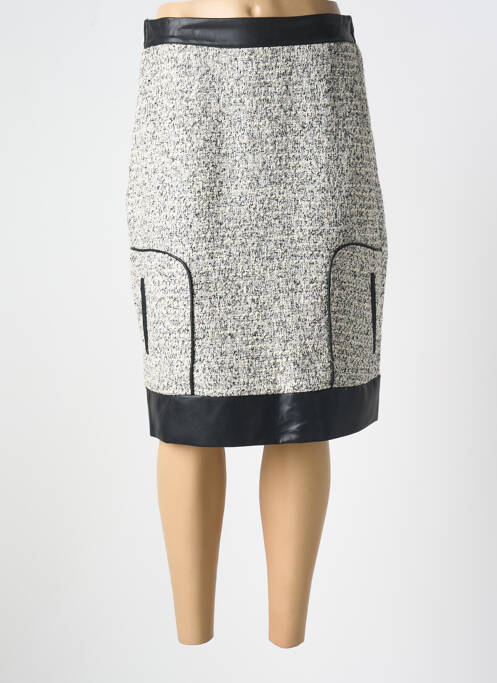 Fustă midi gri MERI & ESCA femeie