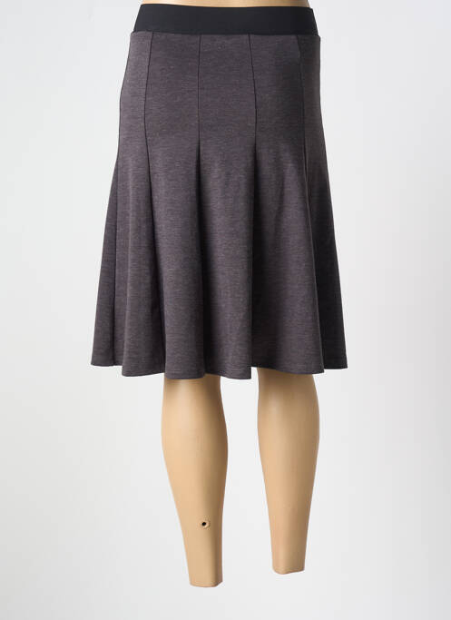 Fustă midi gri POUSSIERE D'ETOLE femeie