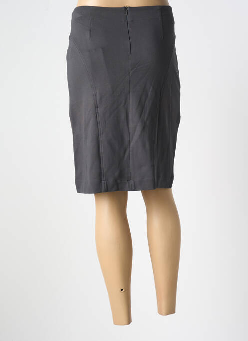 Fustă scurtă gri MALOKA femeie